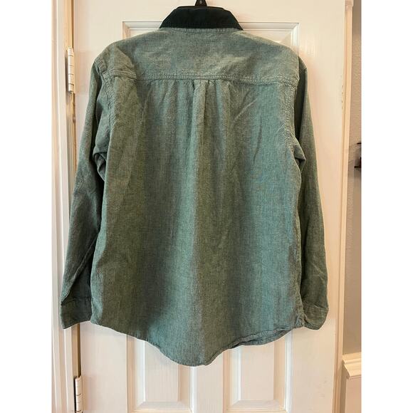 VTG Casey Max Plaid Embroidered Corduroy Collar Scarecrow Grandma Academia Twee - Picture 3 of 6